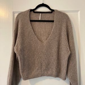 Free People Elias Cashmere V Sweater